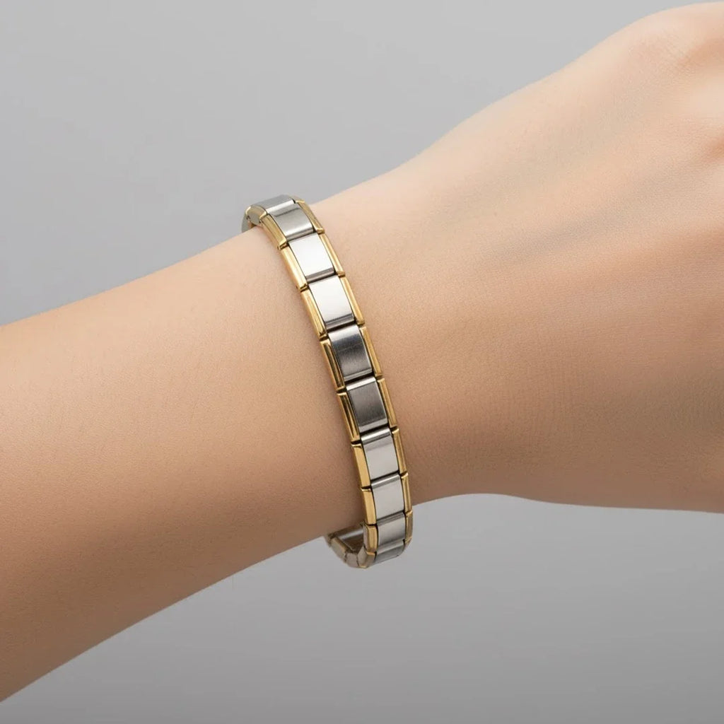 Pulseira Italiana de Charm Line Gold