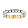 Pulseira Italiana de Charm Star Gold Line