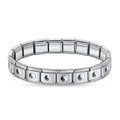 Pulseira Italiana de Charm Yin-Yang