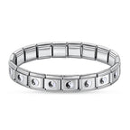 Pulseira Italiana de Charm Yin-Yang