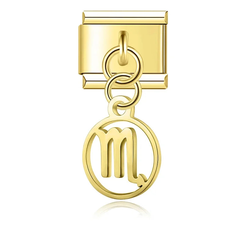 Charm Pendant Signos Gold - Blisca®