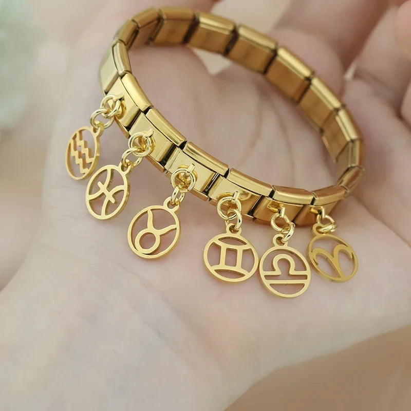 Charm Pendant Signos Gold - Blisca®