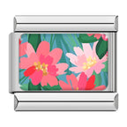 Charm Estampas Florais - Blisca®