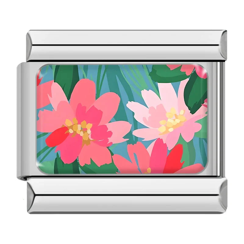 Charm Estampas Florais - Blisca®