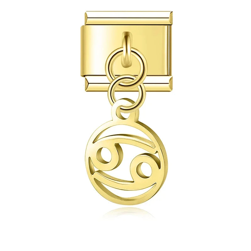 Charm Pendant Signos Gold - Blisca®