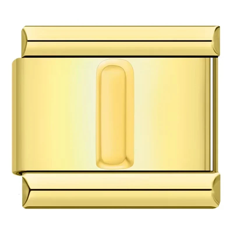 Charm Iniciais Dourado - Blisca®