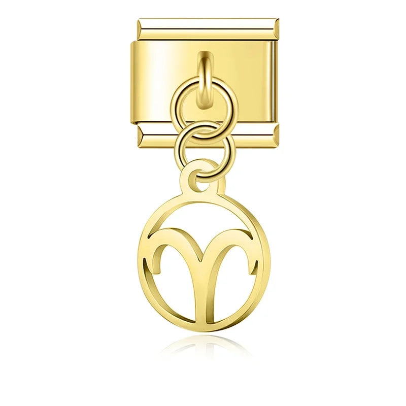 Charm Pendant Signos Gold - Blisca®