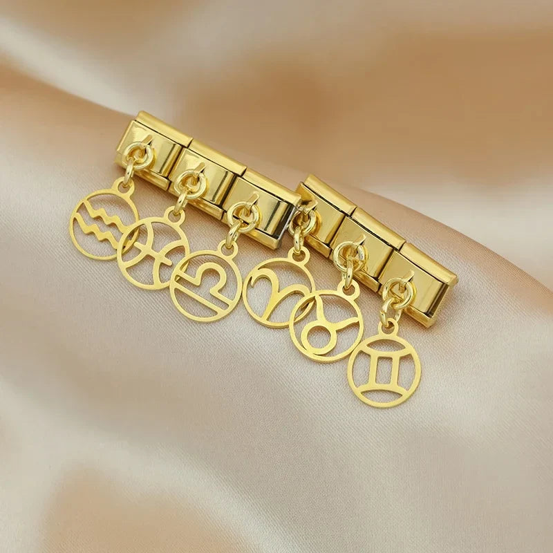 Charm Pendant Signos Gold - Blisca®