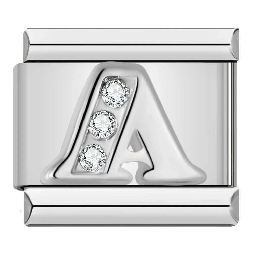Charm Iniciais com Brilhante - Blisca®