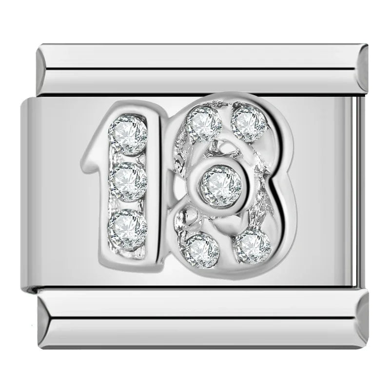 Charm Iniciais com Brilhante - Blisca®
