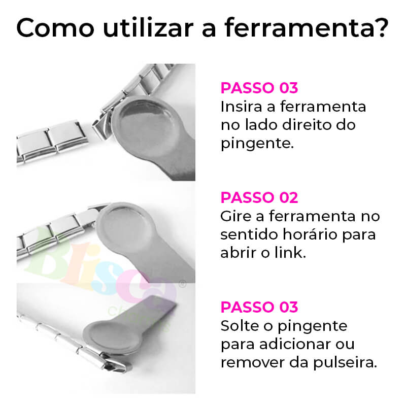 Ferramenta LinkMe - Facilita a Montagem da Pulseira